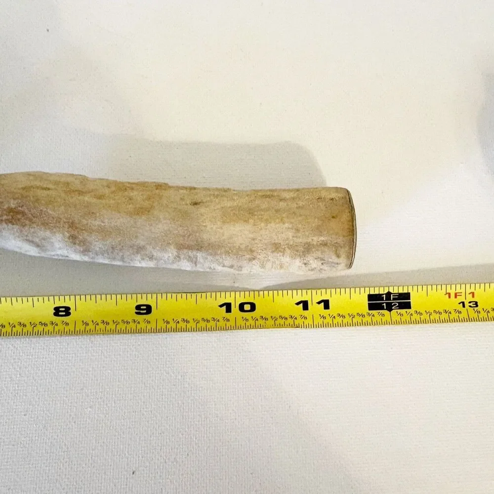 Vintage Antler Handled Meat Fork Handle Hunting Cabin 11” Long Horn Stag Deer
